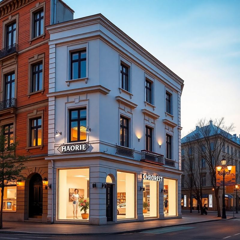Fațada clădirii biroului ConsultCorner pe Strada Horea din Cluj-Napoca
